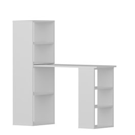 Hanah Home Mesa de Estudio White 90x70x40 cm Funcional Moderna Color Blanco